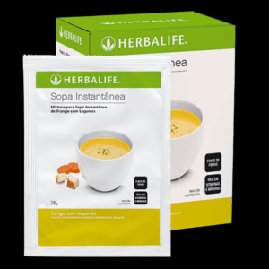 Sopa Instantânea Frango com Legumes 7 Sachês por Caixa - 196g (28g Cada)